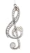 Baldwin G Clef  Ornament