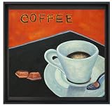  Framed Oil Painting on Canvas – 10×10 ...