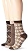 Muk Luks Women's Nordic Fair Isle Socks 3-Pack