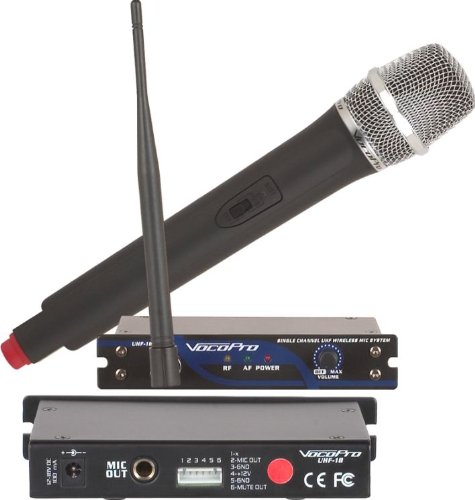 Vocopro Single Channel UHF Wireless Mic System