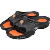 Reebok Cleveland Browns Black NFL Mojo Slide Sandals