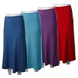 Adi Designs Flowing A-line Easy Care Skirt