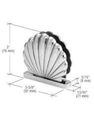 Home Improvement: Clear Acrylic Stick-On Mirror Knob - 1-3/4" Square - CRL