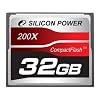 シリコンパワー コンパクトフラッシュ 200倍速 32GB ブリスターパッケージ 永久保証 SP032GBCFC200V10