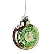 Once Upon a Christmas Glass Clock Ornament #964965