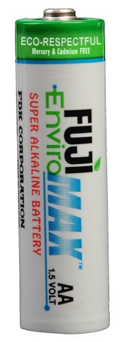 Fuji EnviroMAX EC-AA4 Super Alkaline AA Battery 4 Pack