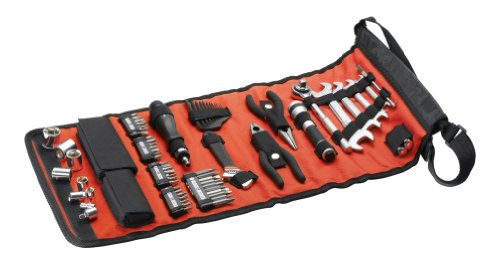 Black und Decker A7144-XJ Handliche Rolltasche mit Autowerkzeugzubehör