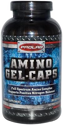 New - ProLab Nutrition Amino Gel-Caps - 200 Softgels