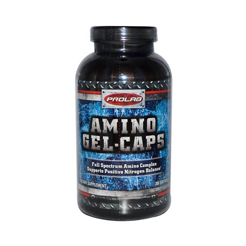 New - ProLab Nutrition Amino Gel-Caps - 200 Softgels