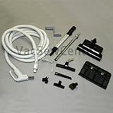 Central Vacuum Cleaner 35 Feet Hose With Power Nozzle Central Vacuum Cleaner 35 Feet Hose With Power Nozzle