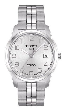 Tissot PR 100 Sport, Edelstahl, Herrenuhr, Ø 38 mm, Quarz, Ref. T049.410.11.032.00