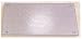 Acrylic Cutting Board - 15 x 20 - Non Slip Feet (Clear) (15 x 20)
