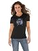 Sacramento Kings Black Women's Primary Logo Tri Blend V Neck T-Shirt- ...