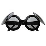 Flip Lense Mouse Sunglasses (Black)