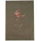 Colette Embroidered Elm Table Runner 60