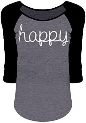 TTI Womens 3/4 Sleeves Round Neck Collision Color Top (Medium, Back)