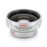 Zykkor 0.45x HD Platinum Pro Super Wide Angle 52mm/58mm Lens with Macro - S ....