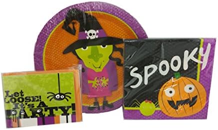 Witchy Spooky Halloween Party 3 Piece Bundle