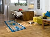 NBA Golden State Warriors Large Court Runner Rug