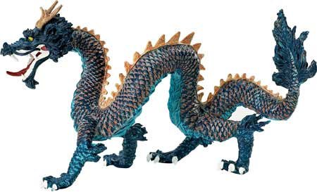 Childrens Toyshop  Toys : Blue Chinese Dragon