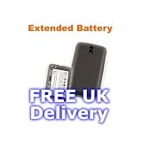Extended spare battery for BlackBerry 9000 - 2800mAh