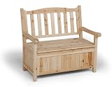 Jack Post Jennings Storage Bench - Natural