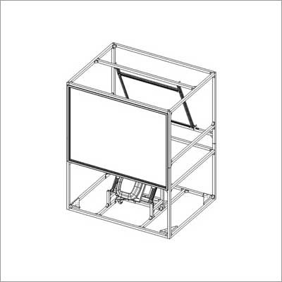 Da-Lite 23120 Da-View: Ultra Stand Alone Rear Projection Enclosure