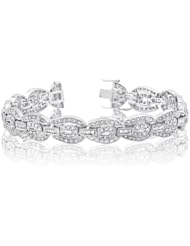 18K White Gold 2.26ct Diamond Bracelet