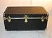 Biltmore Trunk 36 Classic Dormitory Camp Storage Trunk With Tray - Black