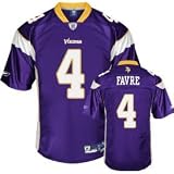 Brett Favre #4 Minnesota Vikings Purple Authentic Reebok Jersey Size M (48)