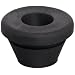 PVC (Polyvinylchloride) Quick Fit Grommet, .53" OD, .32" Thickness for .06" Panel (Pack of 25)