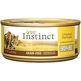 Instinct Grain-Free Chicken Canned Cat Food by Nature's Variety 5.5 oz Cans (Case of 12)