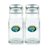NFL Jacksonville Jaguars Glass Salt & Pepper Shakers