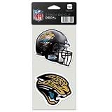 Jacksonville Jaguars Set of 2 Die Cut Decals 