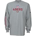 Reebok San Francisco 49ers Ash Sideline Wingman Long Sleeve T-shirt