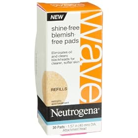Neutrogena Wave Shine Free and Blemish Free Refill Pads, 1.57 Inch (Pack of 3)