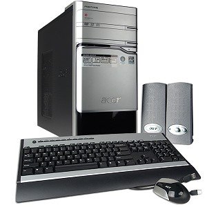 Acer Aspire E380 Athlon 64 X2 4200+ 1GB 250GB DVDÂ±RW with Windows Vista