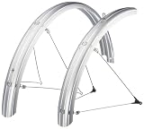 SKS Radschutz Bluemels B 65 66 cm (26 Zoll) silber, Schutzblech