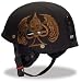 Bell Drifter Combat Black and Brown Embroidered Half Motorcycle Helmet