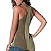 Merryfun Women's Casual Sleeveless Chiffon Tank Top Vest Shirt