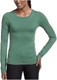 Trecento Womens Long Sleeve Crewneck Tee Shirt