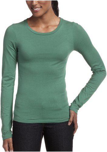 Trecento Women's Long Sleeve Crewneck Tee Shirt