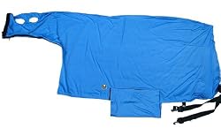 TOMARA Equestrian Full Body Lycra Suit (Blue, Small)
