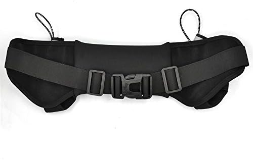 Katloo Running Belt with Dual Bottle Holder Multifunctional Runners Waist Pack for iphone 6 plus, HTC, LG G2 G3, iphone 5S 5C 4S, Samsung Galaxy Note 4 Note 3 S6 S5 S4, Sony Xperia etc + 2 in 1 stylus pen(Black)
