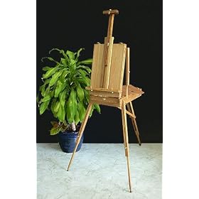 French Style Sketch Box Easel with Built In Level by ProArt