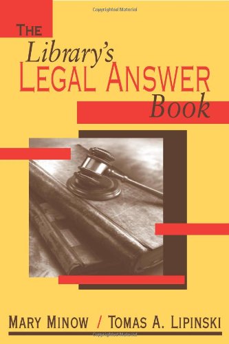 Library's Legal Answer Book Library's Legal Answer Book