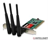 Intellinet Wireless-N PCI Card, 523981