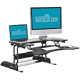 Height-Adjustable Standing Desk - VARIDESK Pro Plus 36 - Black