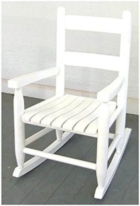 Slat Seat Child Rocker (Black)