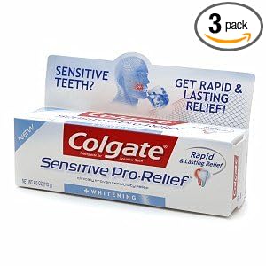 Colgate Sensitive Pro-Relief Whitening (Pack of 3) $11.5